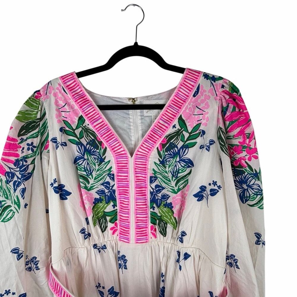 Lilly Pulitzer Chyanna V-Neck Dress- size 12 - Picture 5 of 11